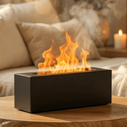 Diffusore di aromi effetto fiamma ultra silenzioso