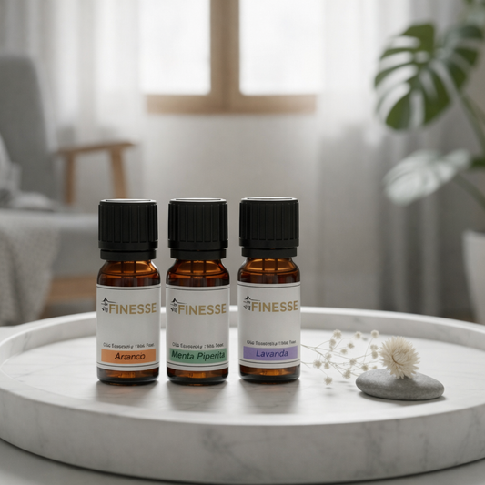 Olio essenziale puro (Lavanda, arancia dolce o menta piperita)