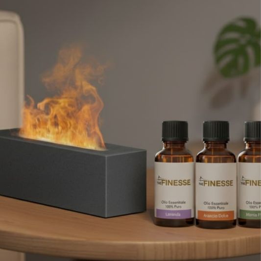 Diffusore con set di oli essenziali